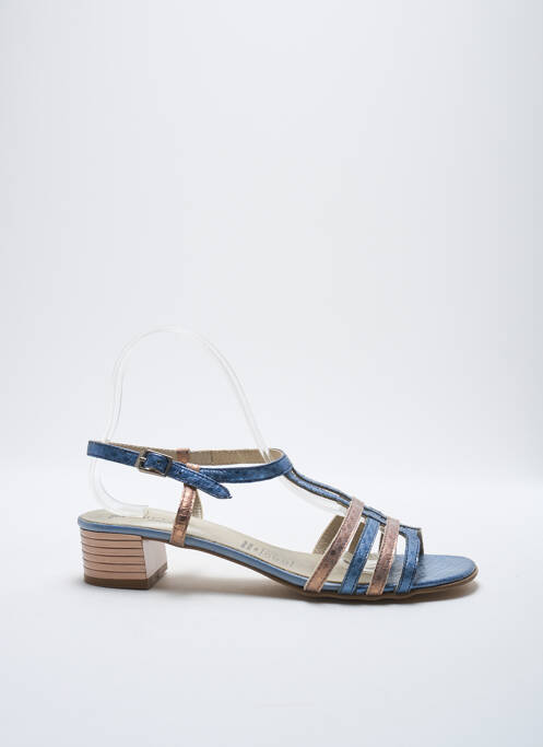 Sandales/Nu pieds bleu J.METAYER pour femme