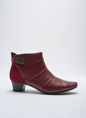 Bottines/Boots rouge SWEET pour femme seconde vue