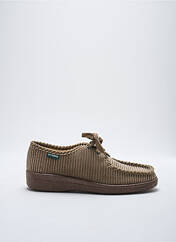 Chaussures bâteau beige LA VAGUE pour homme seconde vue