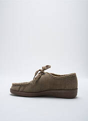 Chaussures bâteau beige LA VAGUE pour homme seconde vue