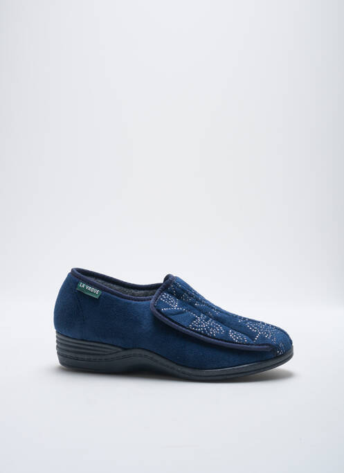 Chaussons/Pantoufles bleu LA VAGUE pour femme