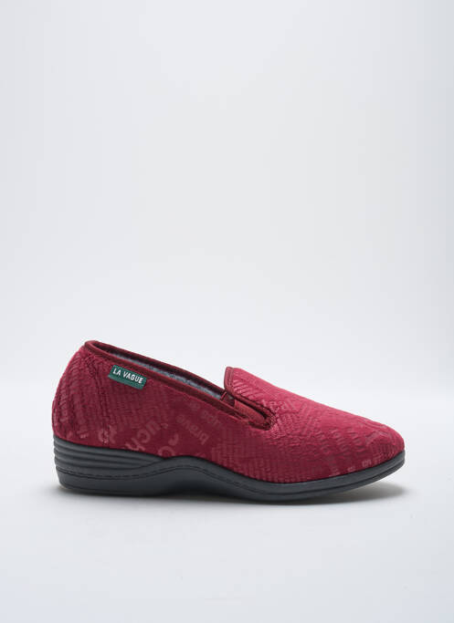 Chaussons/Pantoufles rouge LA VAGUE pour femme