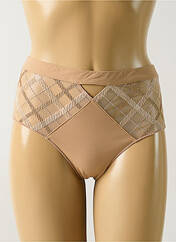 Tanga beige LOUISA BRACQ pour femme seconde vue