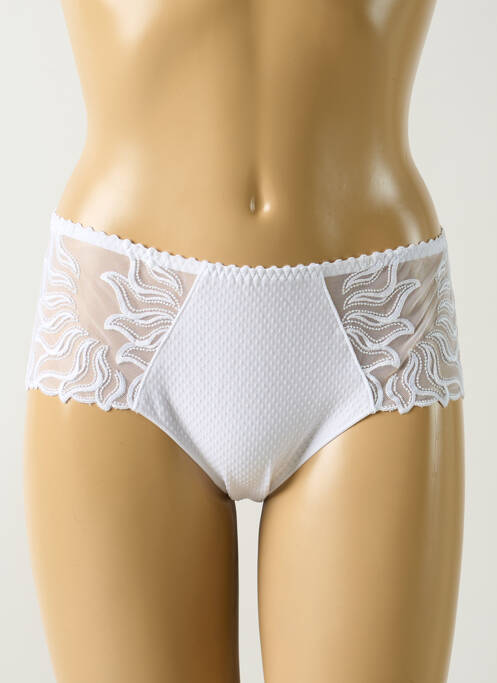 Shorty blanc LOUISA BRACQ pour femme