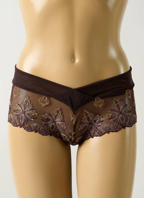 Shorty marron CHANTELLE pour femme