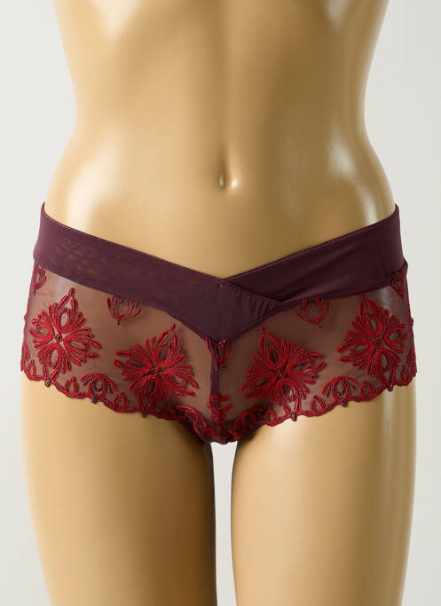 Shorty rouge CHANTELLE pour femme