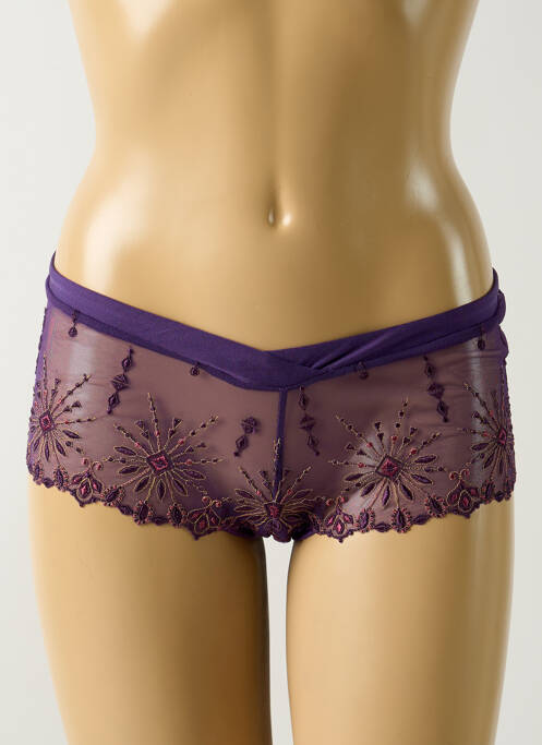 Shorty violet CHANTELLE pour femme