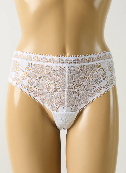 Tanga blanc CHANTELLE pour femme