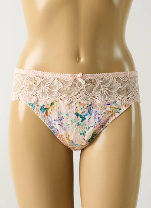 Tanga rose PRIMA DONNA pour femme