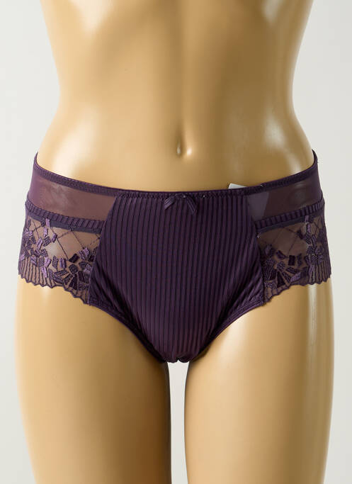 Tanga violet CHANTELLE pour femme