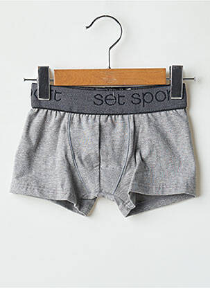 Boxer gris SET pour garçon