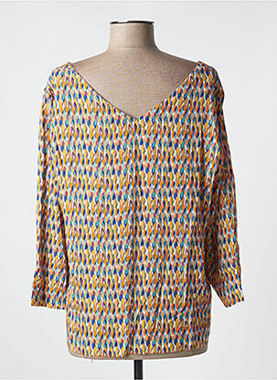 Blouse manches 3/4 manches 3/4 orange THALASSA femme