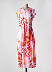 Robe longue rose AGATHE & LOUISE pour femme seconde vue