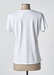 T-shirt blanc KAPITALES pour femme seconde vue