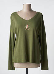 T-shirt vert THALASSA pour femme seconde vue