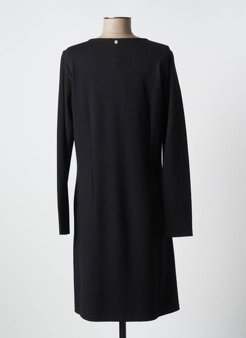 Robe mi-longue noir THALASSA pour femme
