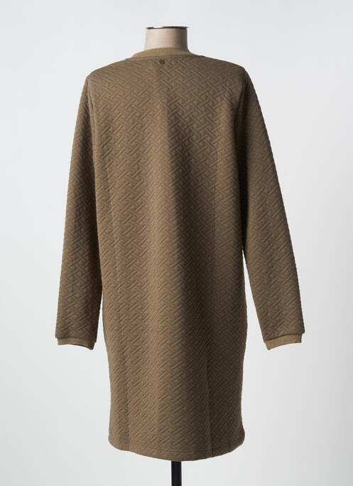 Robe mi-longue vert ÉTYMOLOGIE pour femme