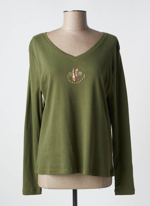 T-shirt vert THALASSA pour femme