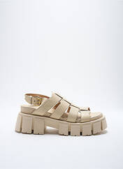 Sandales/Nu pieds beige MJUS pour femme seconde vue