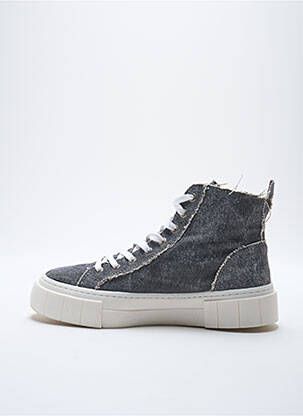 Baskets plateforme talon plat jusqu'à 3cm gris REGARD femme