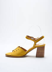 Sandales/Nu pieds jaune ALIWELL pour femme seconde vue