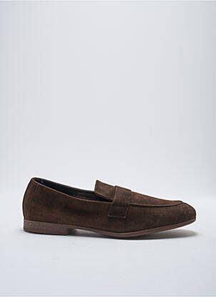 Mocassins marron JEFF GALLANO pour homme