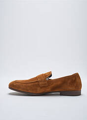 Mocassins marron clair JEFF GALLANO pour homme seconde vue