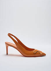 Escarpins orange SANTONI pour femme seconde vue