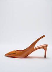 Escarpins orange SANTONI pour femme seconde vue