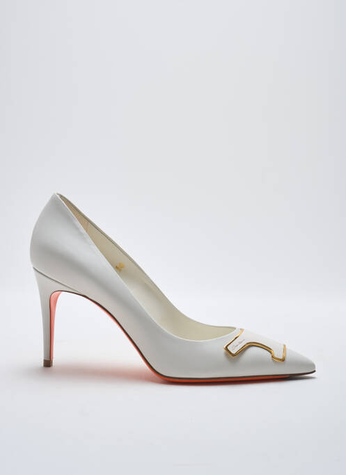 Escarpins blanc SANTONI pour femme