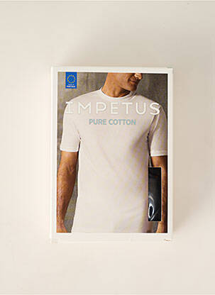 T-shirt noir IMPETUS pour homme