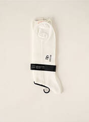 Chaussettes blanc DORE DORE pour homme seconde vue