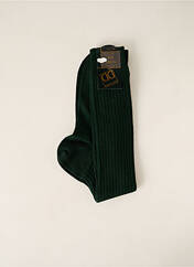 Chaussettes vert DORE DORE pour homme seconde vue