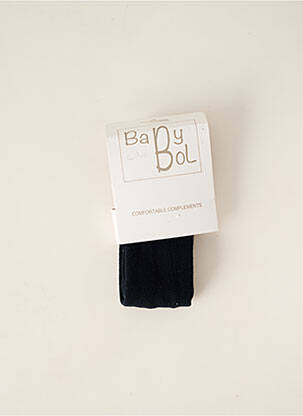 Collants stretch bleu MINI BOL fille