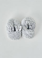 Chaussons/Pantoufles gris BB AND CO pour enfant seconde vue