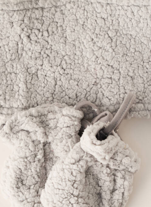 Col / Tour de cou gris BB AND CO pour enfant