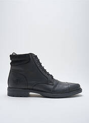 Bottines/Boots noir BASE LONDON pour homme seconde vue