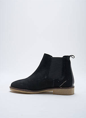 Bottines/boots nubuck talon plat jusqu'à 3cm noir 70/30 femme