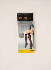 Chaussettes gris KUNERT pour femme seconde vue