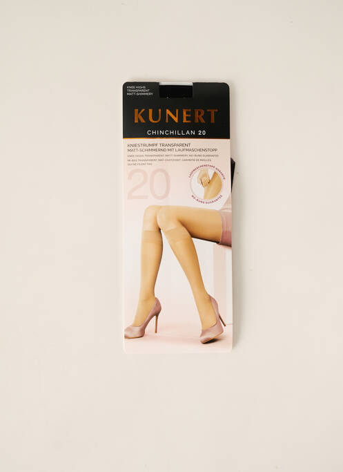 Chaussettes noir KUNERT pour femme