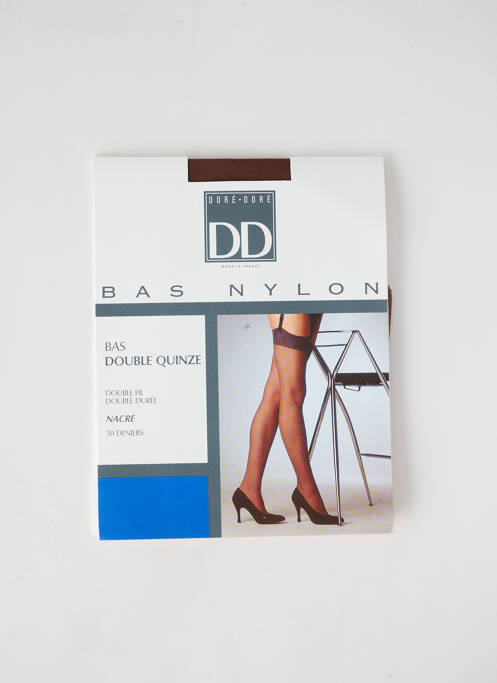 Bas marron DORE DORE pour femme