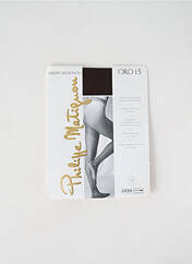 Collants marron PHILIPPE MATIGNON pour femme seconde vue