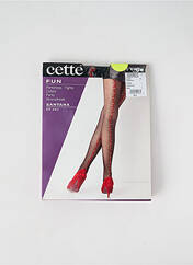 Collants noir CETTE pour femme seconde vue