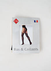 Collants noir CLIO pour femme seconde vue