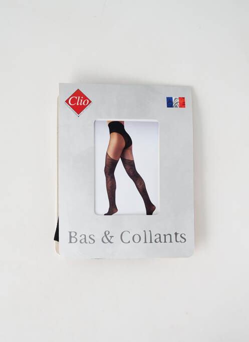 Collants noir CLIO pour femme