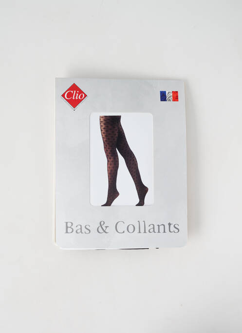 Collants noir CLIO pour femme