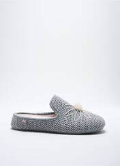 Chaussons/Pantoufles gris MACARENA HOME pour femme seconde vue