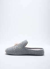 Chaussons/Pantoufles gris MACARENA HOME pour femme seconde vue