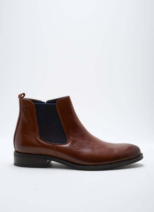 Bottines/Boots marron FLUCHOS pour homme