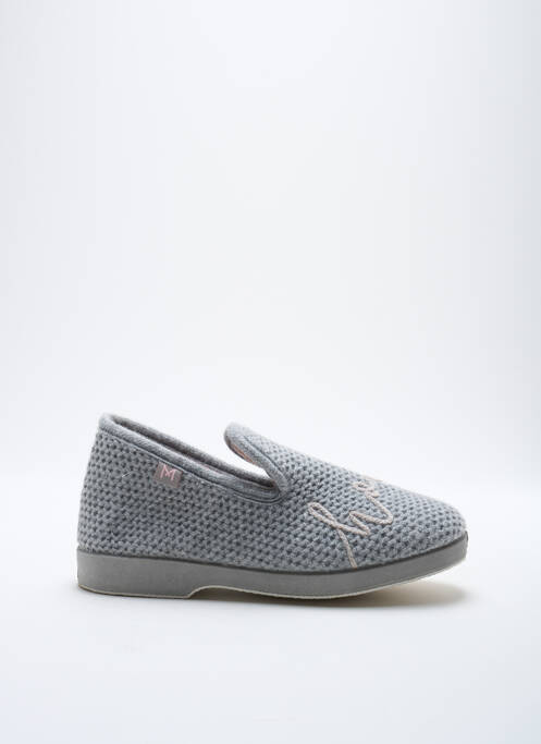 Chaussons/Pantoufles gris MACARENA HOME pour femme